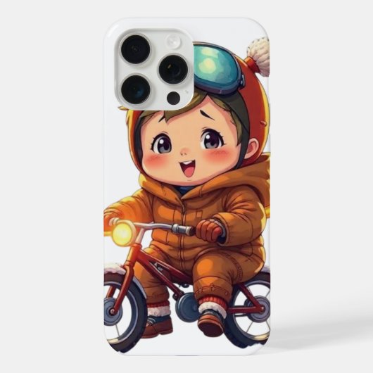 Baby-rijder iPhone Hoesje (Achterkant)