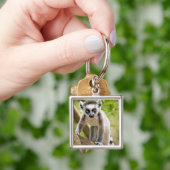 Baby ringstaartmaki sleutelhanger (Hand)