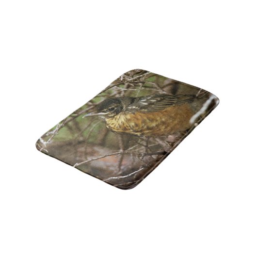 Baby Robin Badmat (Gekanteld)