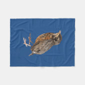 Baby Robin Fleece Blanket Deken (Voorkant (Horizontaal))
