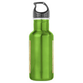 Baby Robin met Violets Waterfles (Achterkant)