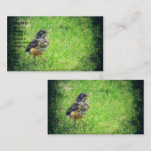 Baby Robin Visitekaartje (Voorkant / Achterkant)