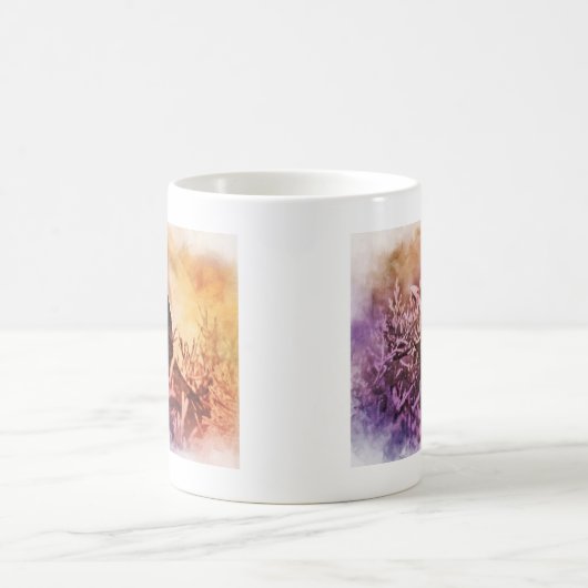 Baby Robin Waterverf Pastels Koffiemok (Center)