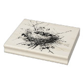 Baby Robins Nest Rubberstempel (Stempel)
