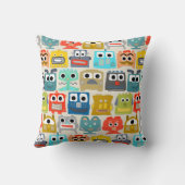 baby robots voor de zomer kussen (Achterkant)