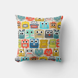 baby robots voor de zomer kussen