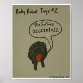 Baby Robotspeelgoed #2 Poster (Voorkant)