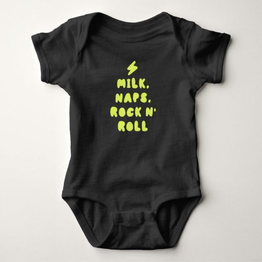Baby Rock n'Roll Bodysuit (Voorkant)
