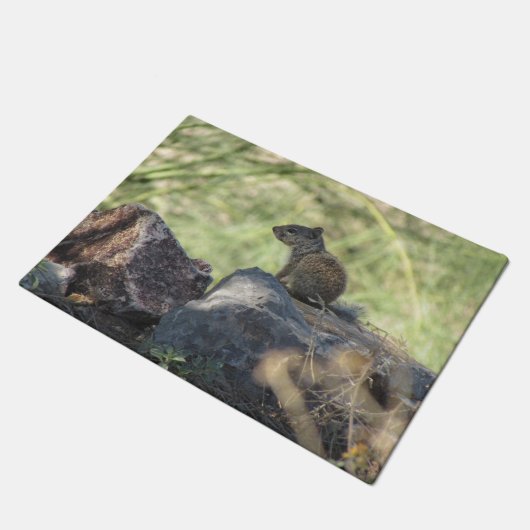 Baby Rock Squirrel Deurmat (Schuin)