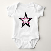 Baby Rockstar Romper (Voorkant)