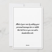 Baby rode ara met tropische bloemen notitiekaarten (Achterkant)