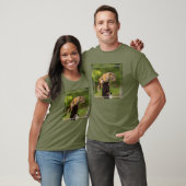 Baby rode eekhoorn t-shirt (Unisex)