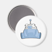 Baby Roger Mozbot Magnet (Voorkant / Achterkant)