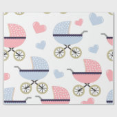 Baby. rollen. cadeaupapier (Vlak)