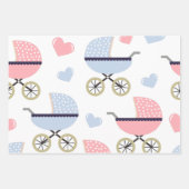 Baby. rollen. inpakpapier vel (Voorkant)