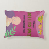 Baby rolt om accent kussen (Achterkant)