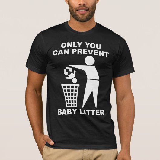 Baby Rommel Grappig T-shirt Humor (Voorkant)