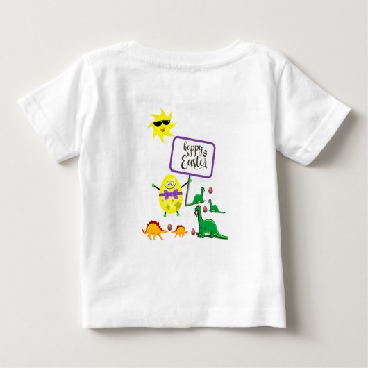 Baby Romper Dinosaurus (Achterkant)
