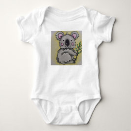 Baby romper koala ontwerp