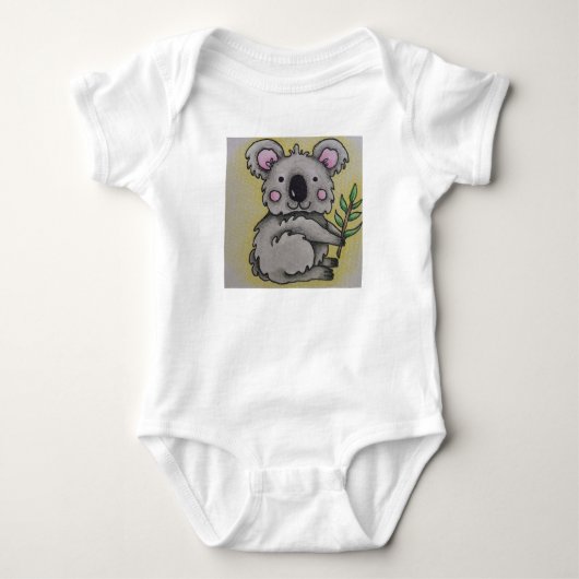 Baby romper koala ontwerp (Voorkant)