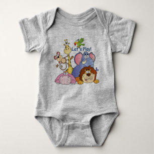 Baby Romper-Laten we spelen! Romper