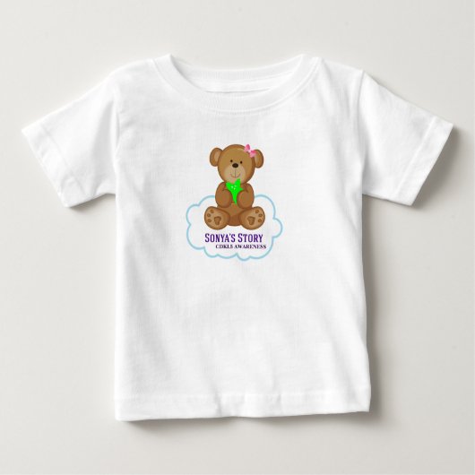 Baby Romper Logo Sonya's verhaal (Voorkant)