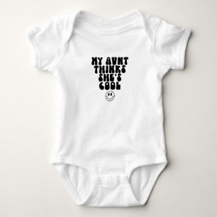 Baby Romper - My Aunt Thinks She's Cool