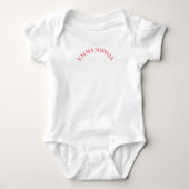 BABY ROMPER WOLKEN EN VLINDERS (Voorkant)