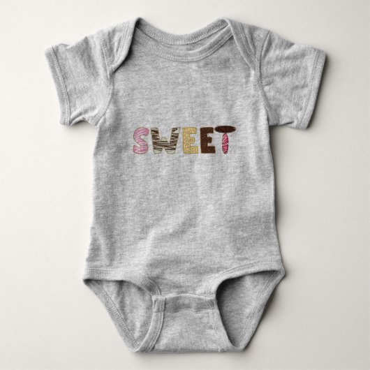 Baby rompertje met pure zoetheid - Schattig (Voorkant)