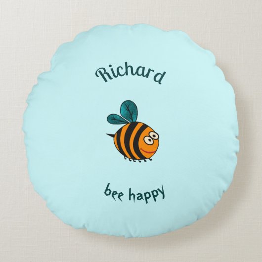 Baby Rond Kussen (Voorkant)