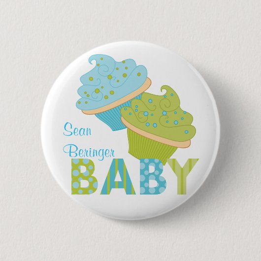 Baby Ronde Button 5,7 Cm (Voorkant)