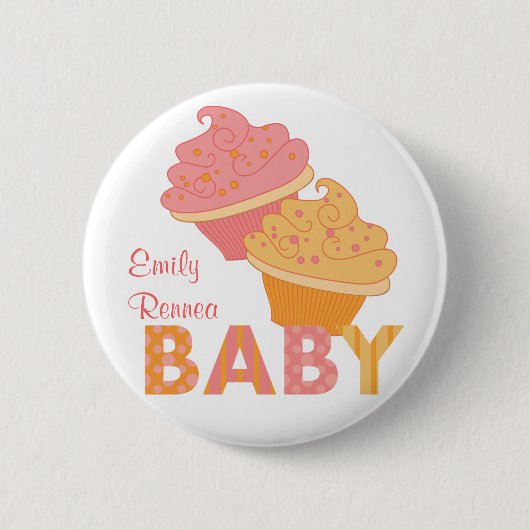 Baby Ronde Button 5,7 Cm (Voorkant)