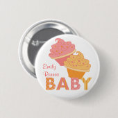 Baby Ronde Button 5,7 Cm (Voorkant /achterkant)