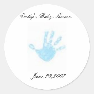 Baby Ronde Sticker