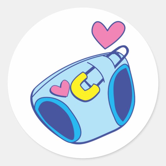 Baby Ronde Sticker (Voorkant)