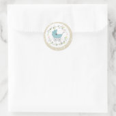 Baby Ronde Sticker (Tas)