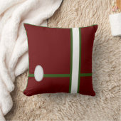 Baby Room CUTE _DEEP RED, GROEN Sierkussen (Deken)