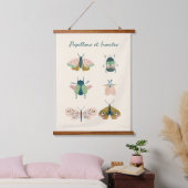 Baby Room Nursery Butterflies en Beetle Hangend Wandkleed (Slaapkamer)