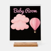 Baby Room Sign Acryl Bord (Voorkant)