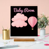 Baby Room Sign Acryl Bord (Huwelijk)