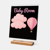 Baby Room Sign Acryl Bord (Hoek)