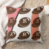 Baby RoomCUTE_PINK_WHITE_BLACK_GRAY RMDESIGNFLO55 Kussen (Deken)