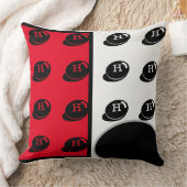 Baby RoomCUTE _RED,WHITE,BLACK,GRAY RMDESIGNFLO55 Kussen (Deken)