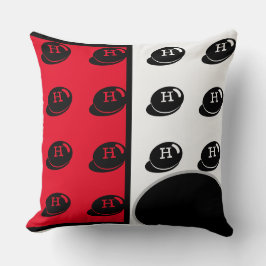 Baby RoomCUTE _RED,WHITE,BLACK,GRAY RMDESIGNFLO55 Kussen