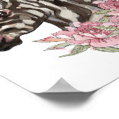 Baby Roos Dierlijk Poster | Wandafdrukken (Hoek)