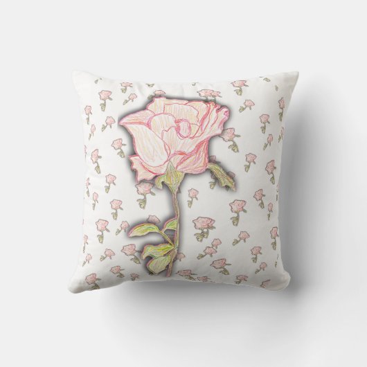 Baby Roos Kussen (Achterkant)