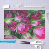 Baby rosebuisjes tissuepapier (Craft)
