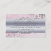 Baby roze afneembare Mode van de demper/binnenontw Visitekaartje (Achterkant)