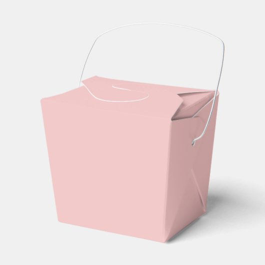 Baby Roze Bedankdoosjes (Voorkant Zijde)