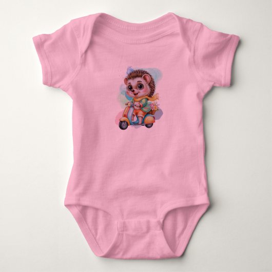 Baby Roze Body's Romper (Voorkant)